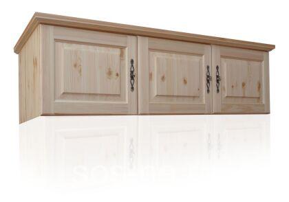 Антресоль 3-ств к шкафу Брусно-М